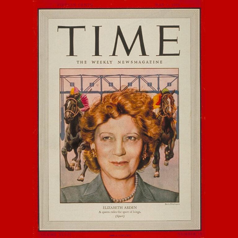 Copertina del Time con Elizabeth Arden